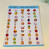 Carb Count Stickers