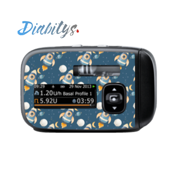 Insight Insulin Pump Sticker - Rockets