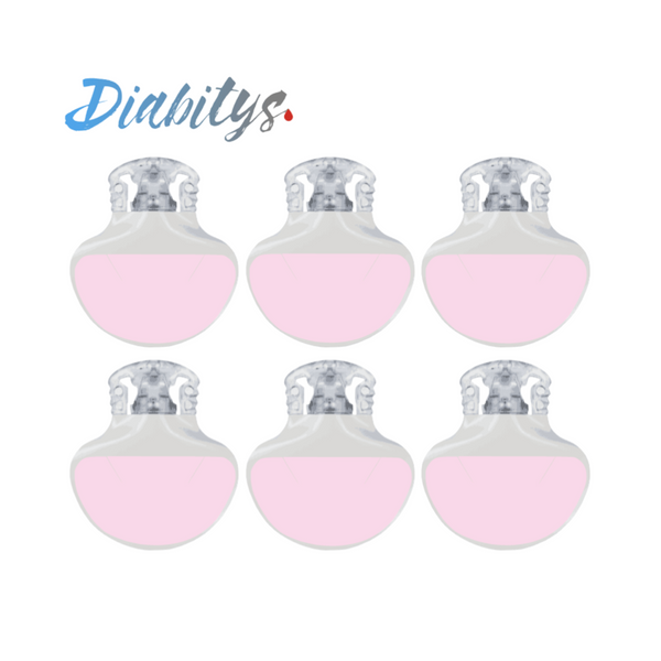 Guardian 4 CGM 6 Pack Stickers - Carnation Pink