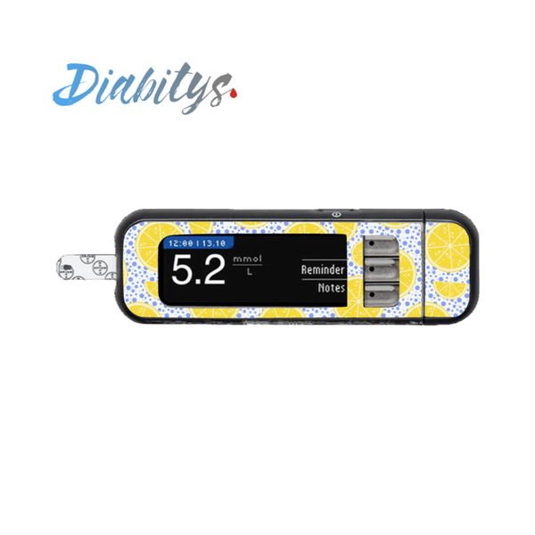 Contour Next USB Glucose Meter Sticker - Lemonade