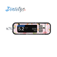 Contour Next USB Glucose Meter Sticker - Sushi Pink