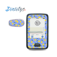 Dexcom G6 Receiver Sticker & 1 Transmitter Sticker - Lemons