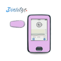 Dexcom G6 Receiver Sticker & 1 Transmitter Sticker - Lilac