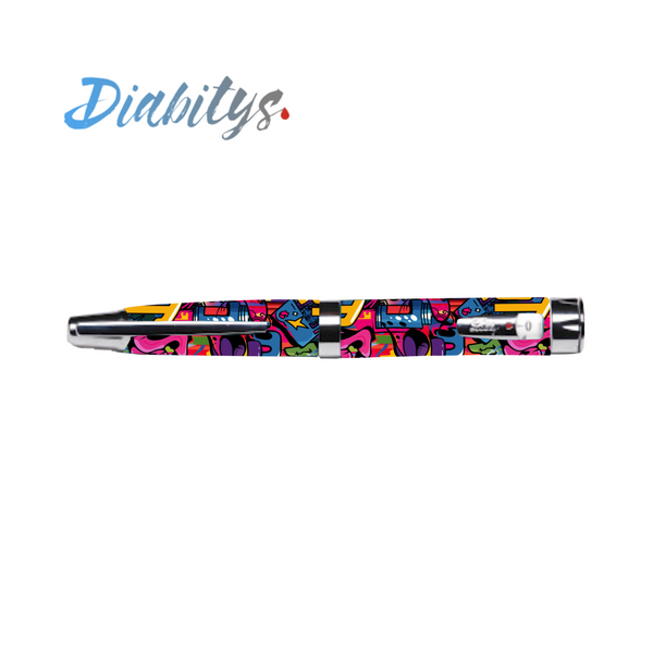 Humapen Luxura Lilly Insulin Pen Sticker - Graffiti