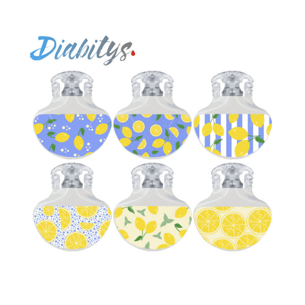 Guardian 4 CGM 6 Pack Stickers - Lemons