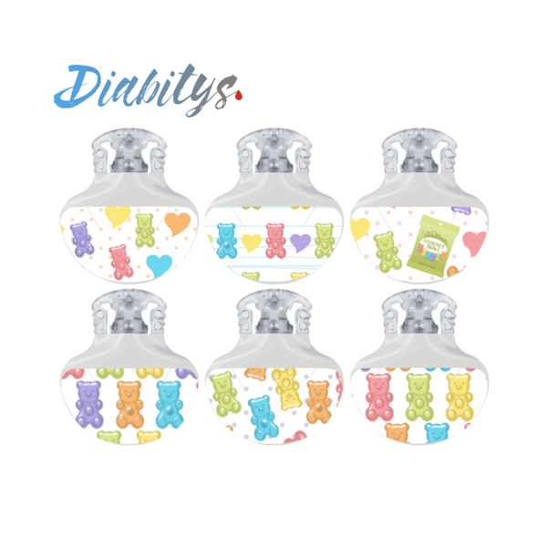 Guardian 4 CGM 6 Pack Stickers - Gummy Bears
