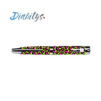 Humapen Luxura Lilly Insulin Pen Sticker - Neon Safari Green