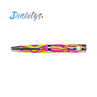 Humapen Luxura Lilly Insulin Pen Sticker - Neon Safari Stripe