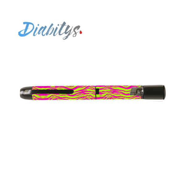 InPen Insulin Pen Sticker - Neon Safari Stripe