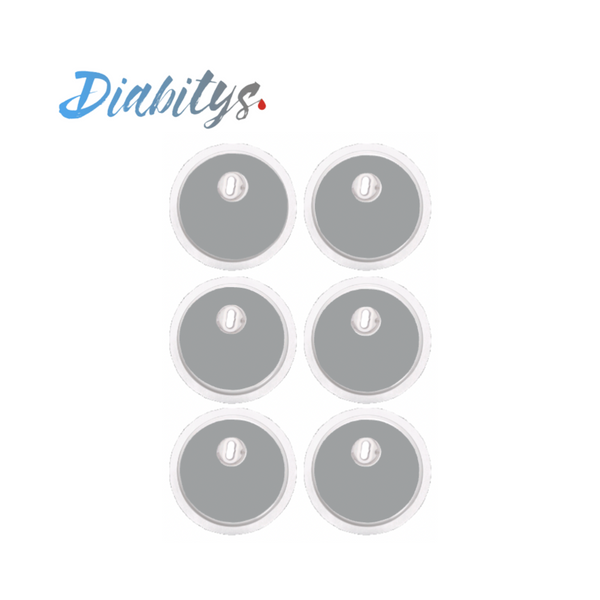 Freestyle Libre 3 Sensor 6 Pack of Stickers - Silver