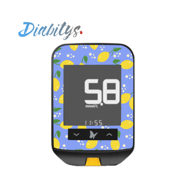 Freestyle Optium Neo Glucose Meter Sticker - Lemons