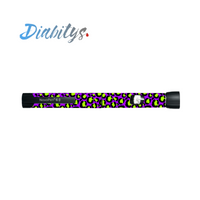 Novopen Insulin Pen Sticker - Neon Safari Purple