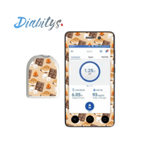 Omnipod Dash PDM Sticker - Kawaii Smores