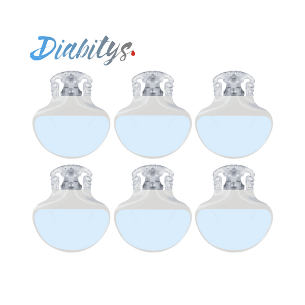 Guardian 4 CGM 6 Pack Stickers - Powder Blue