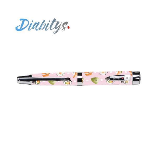 Humapen Luxura Lilly Insulin Pen Sticker - Sushi Pink