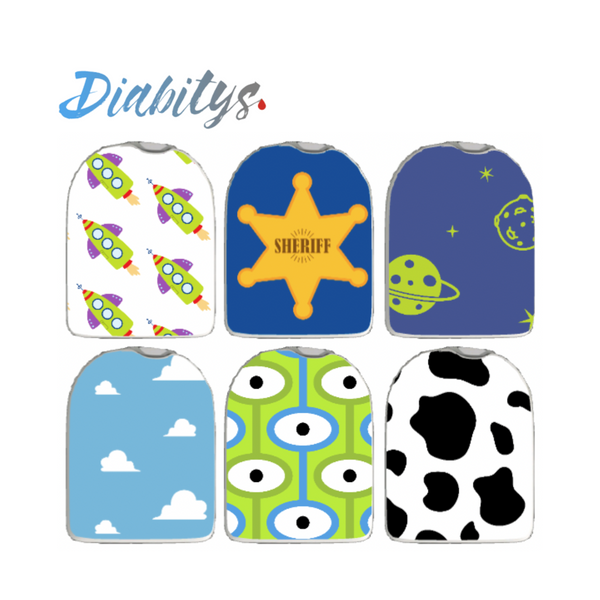 Omnipod Insulin Pump 6 Pack Wrap Stickers - Toys
