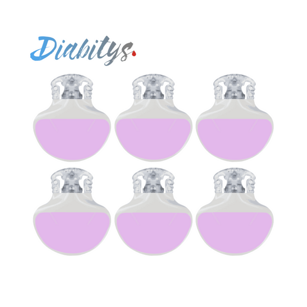 Guardian 4 CGM 6 Pack Stickers - Lilac