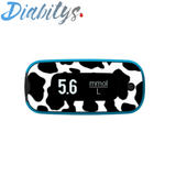 WaveSense Jazz Wireless Blood Glucose Meter Sticker - Cow Print